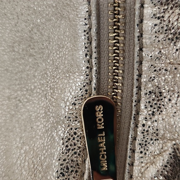 MICHAEL Michael Kors Gold Shoulder Bag - Picture 7 of 16